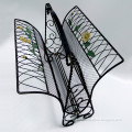 Metal Sunflower Magazine Rack Home Decor